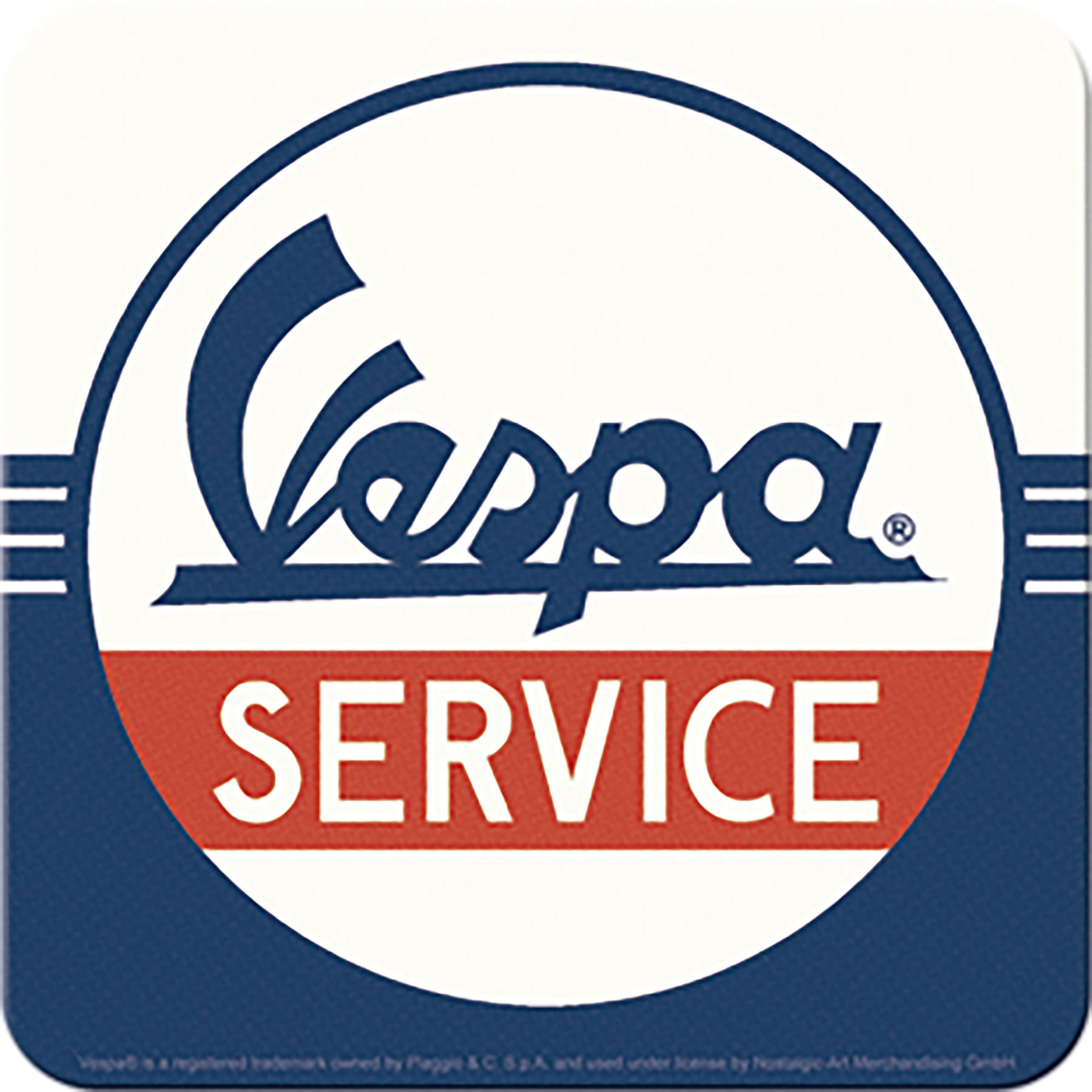Podtácek Vespa Service