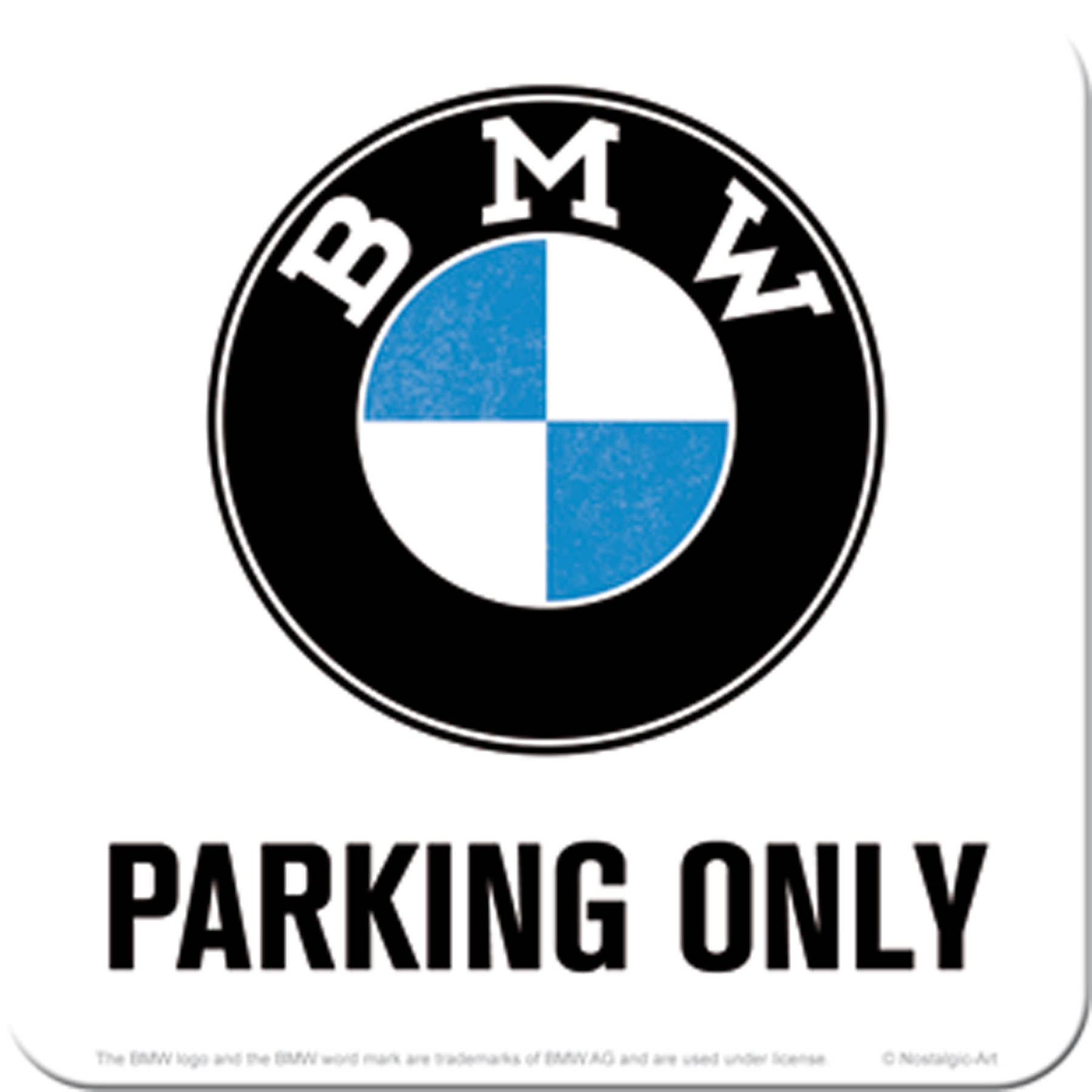 Podtácek BMW Parking Only