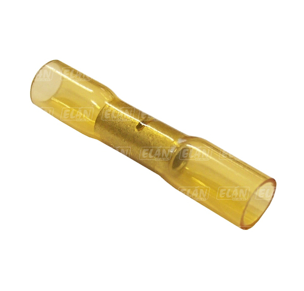 Spojovací dutinka, žlutá, 5,5mm, s lepidlem SD004